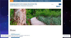 Desktop Screenshot of emergentstudiesinstitute.org